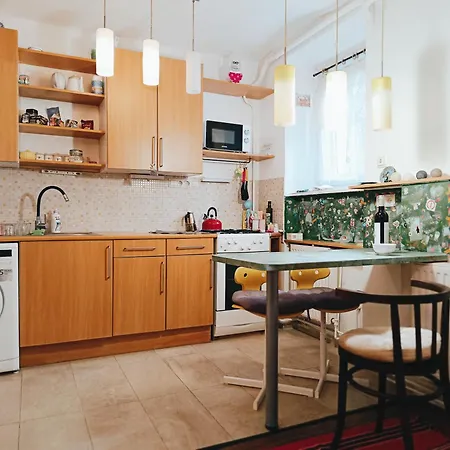Flat In Historic With Your Own Private Garden, Near City Park Budapesta